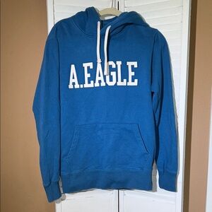 Mens AE size small Pullover hoodie sweatshirt comfy cotton American Eagle